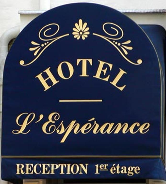 L'Esperance Hotel Paris Eksteriør billede